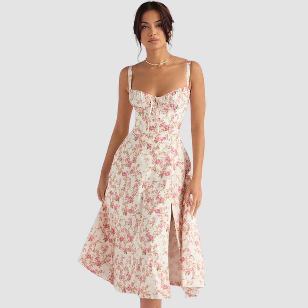 Vestido Midi Frescor Floral