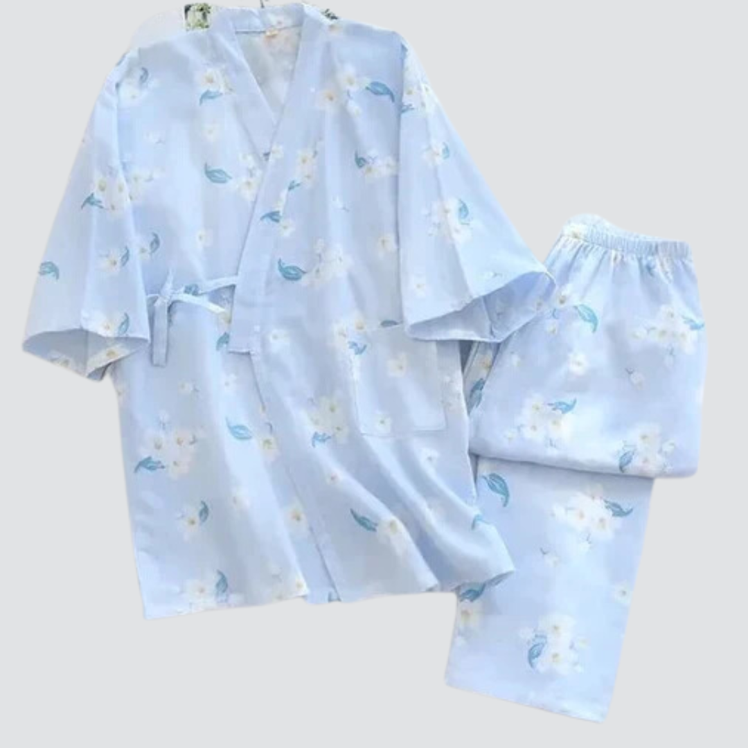 Conjunto de Pijama de Algodão 2 Peças