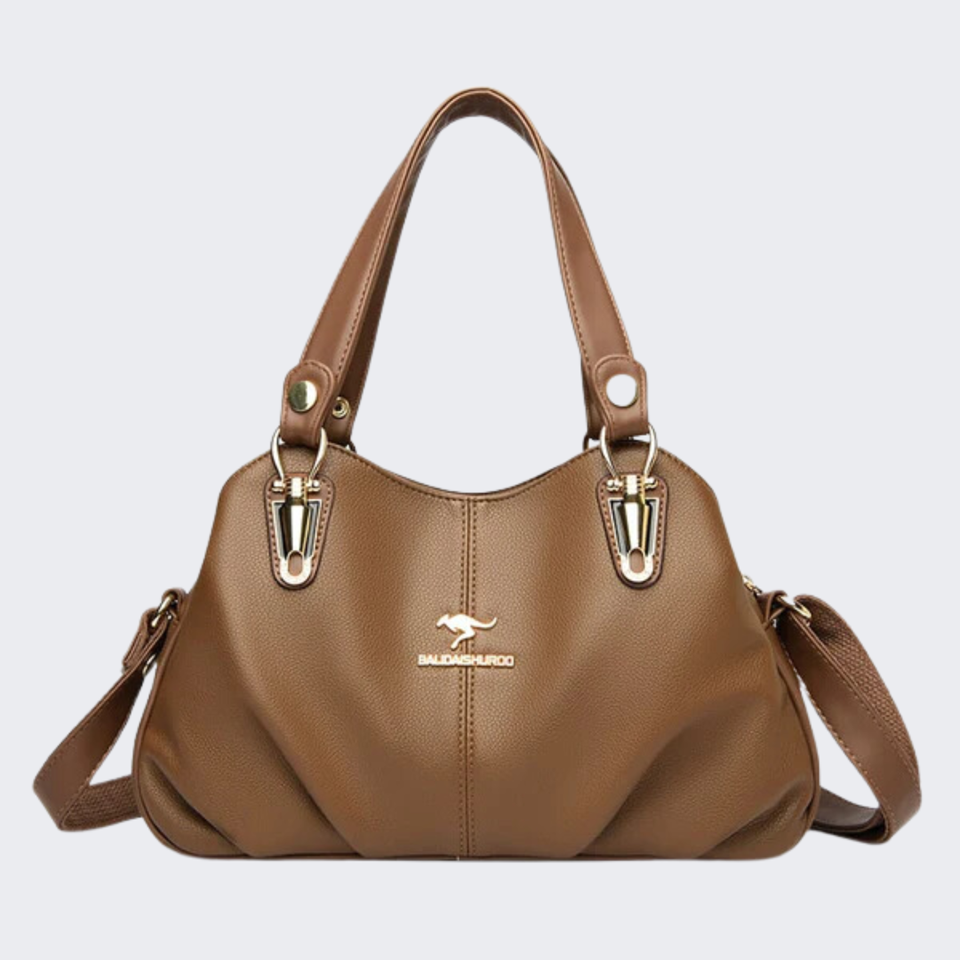 BOLSA FEMININA DE COURO PREMIUM SOFISTICADA