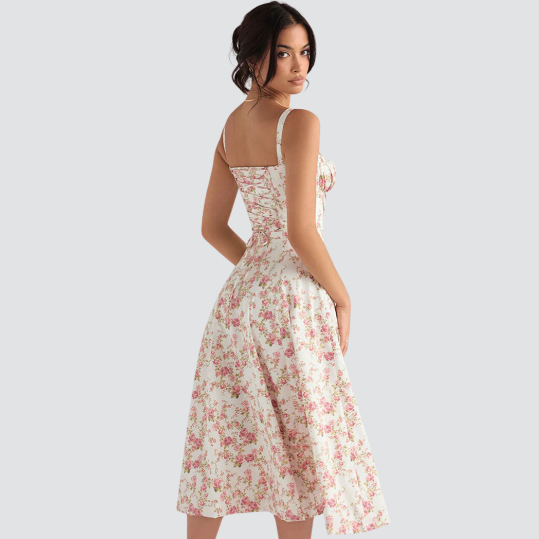 Vestido Midi Frescor Floral